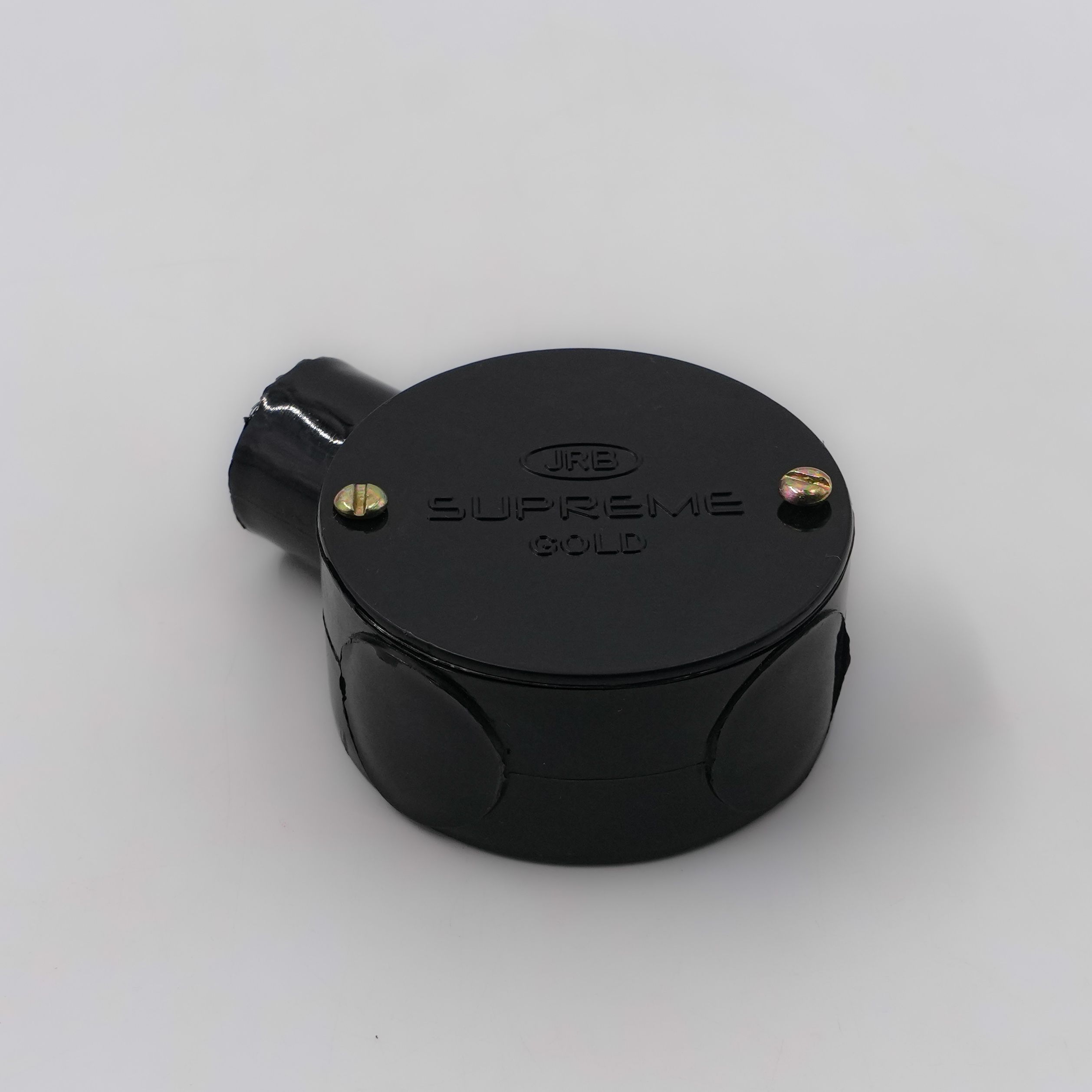 JRB Suppreme - 19Mm Conduit Junction Box 1 Way (Black)